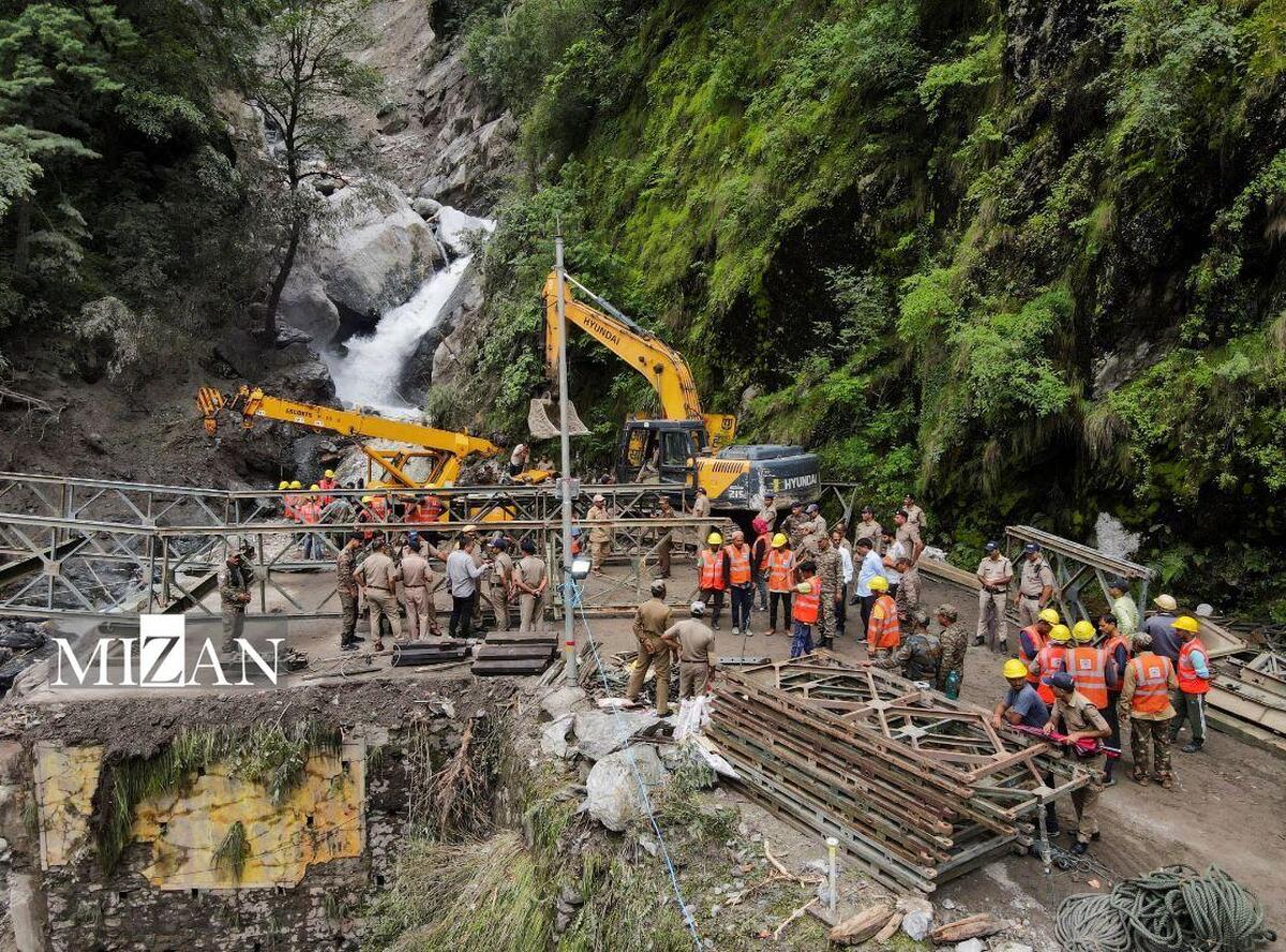 بارش‌های سیل‌آسا در چین با ۱۰ کشته و ۳۳ مفقود