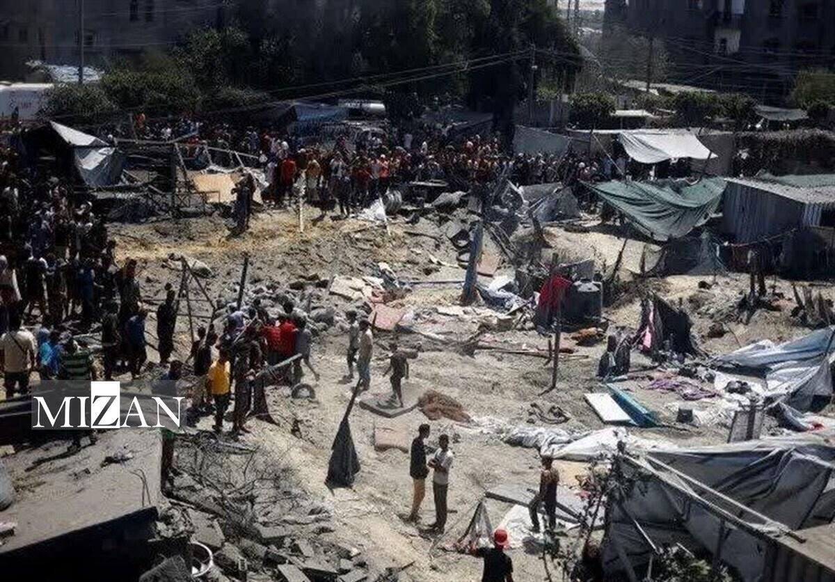 بمباران چادر‌های اسکان آوارگان در النصیرات؛ ده‌ها نفر شهید و مجروح شدند