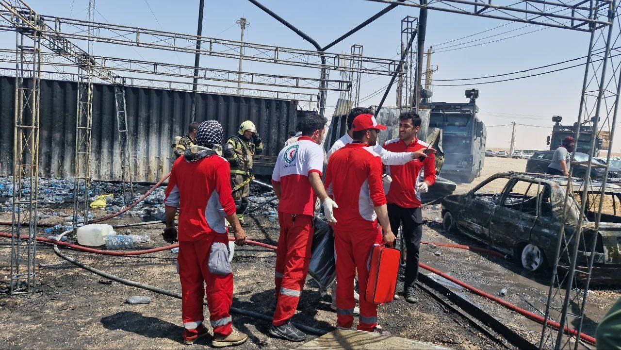 حادثه آتشسوزی در یکی از مواکب اربعین/ یک زائر جان باخت حادثه آتشسوزی در یکی از مواکب اربعین/ یک زائر جان باخت