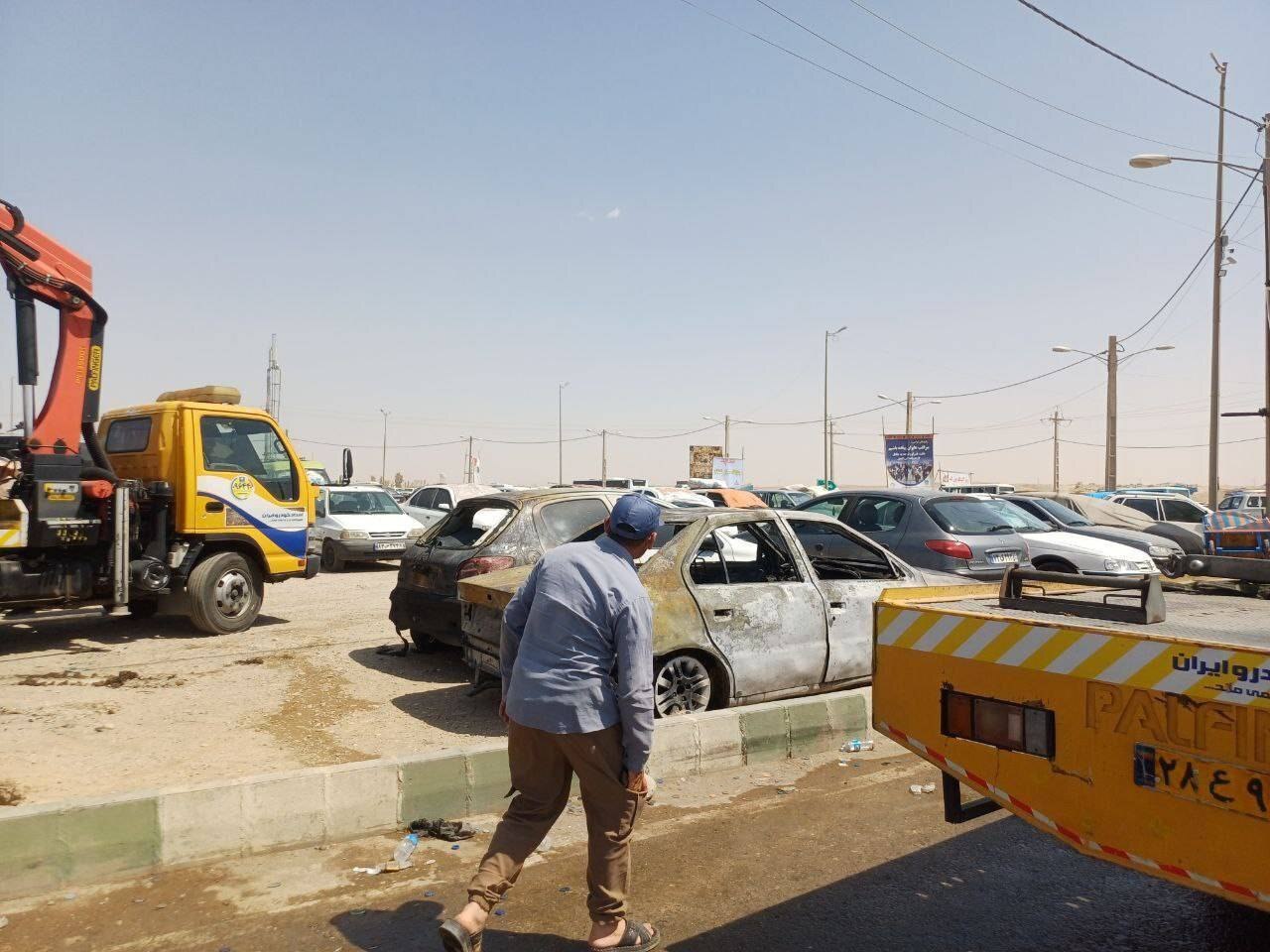 حادثه آتشسوزی در یکی از مواکب اربعین/ یک زائر جان باخت حادثه آتشسوزی در یکی از مواکب اربعین/ یک زائر جان باخت