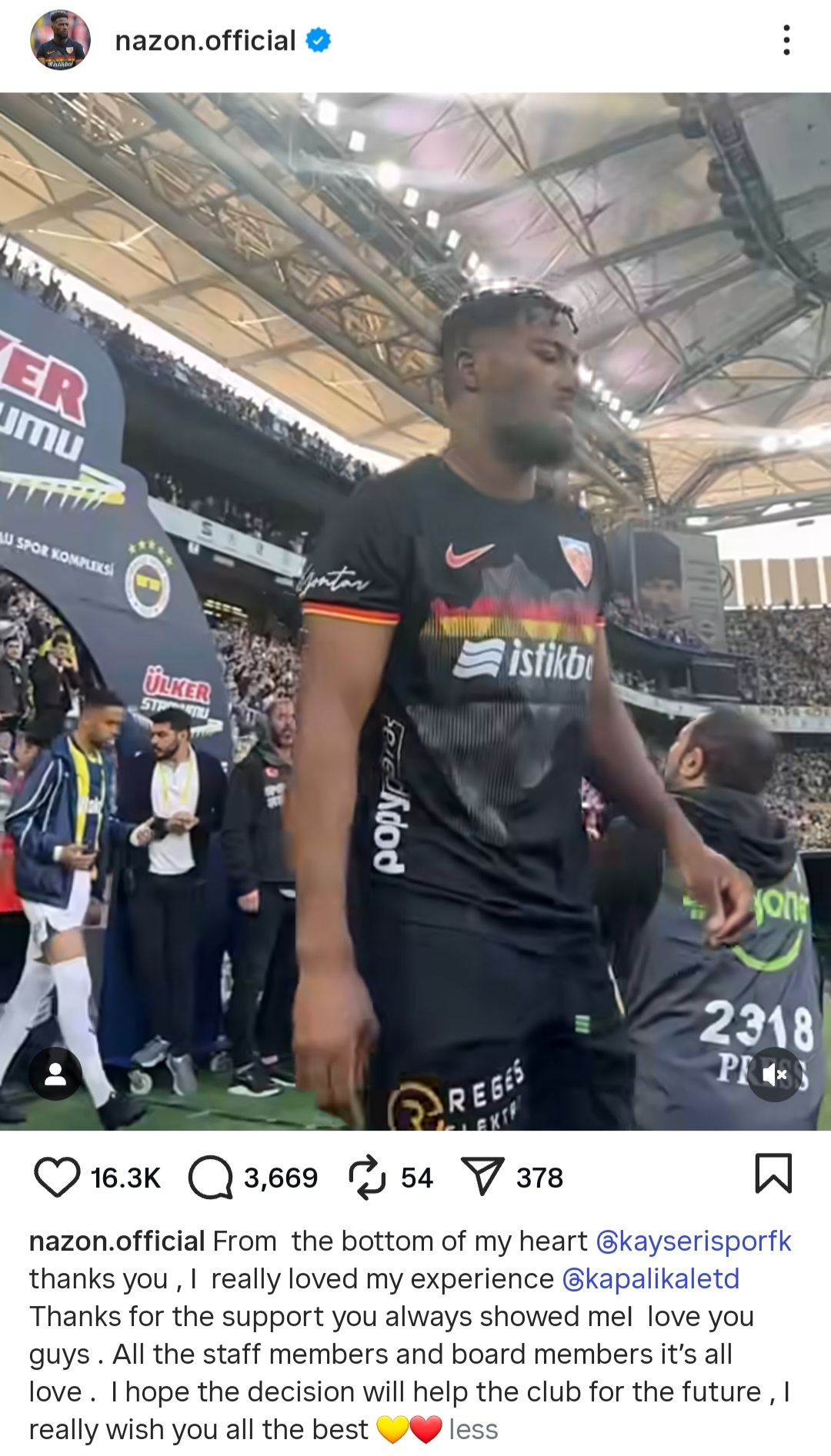 نازون در راه تهران/ خداحافظی مهاجم مدنظر استقلال با هم‌تیمی‌ها +عکس