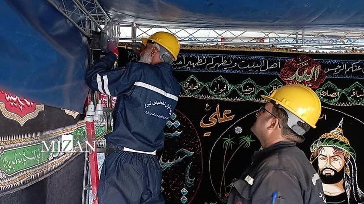 اعزام ۴۹۲ گروه عملیاتی برای تامین برق راهپیمایی اربعین