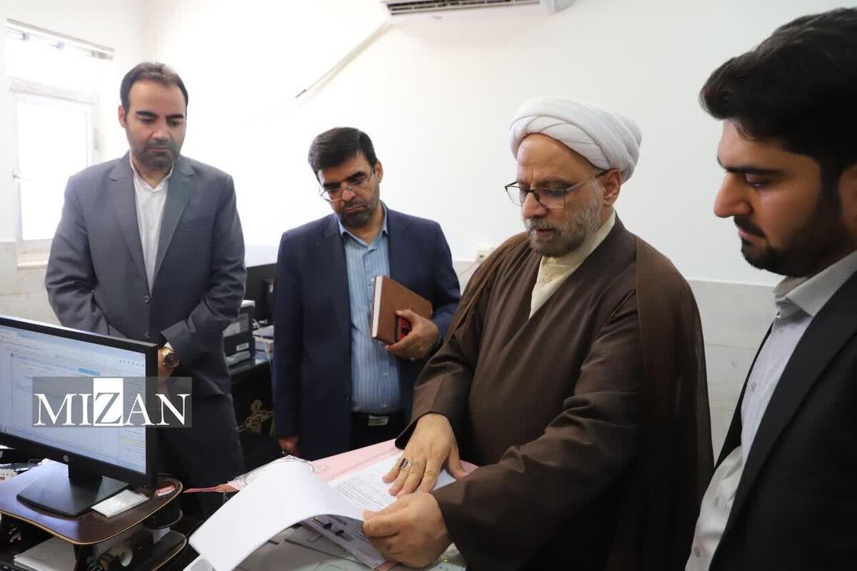 رئیس کل دادگستری استان یزد از حوزه قضایی ابرکوه بازدید کرد