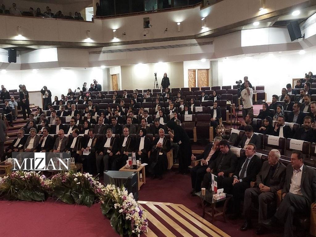 مراسم تحلیف کارآموزان وکالت کانون وکلای دادگستری مرکز برگزار شد