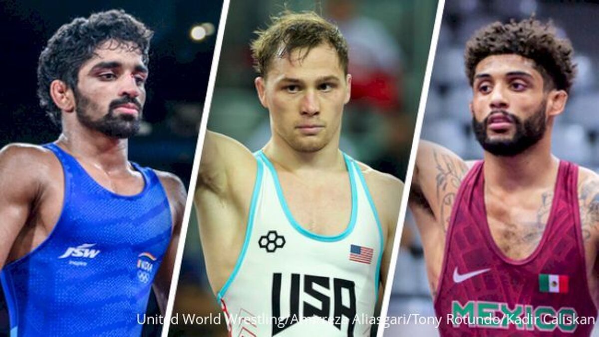 میدان داغ کشتی آزاد جهان/ وزن ۵۷ کیلوگرم با حضور غول‌های سه قاره و معرفی بخت نخست طلا