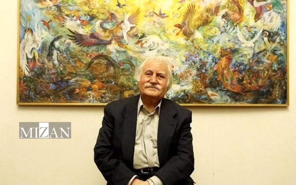 تشییع استاد فرشچیان در اصفهان