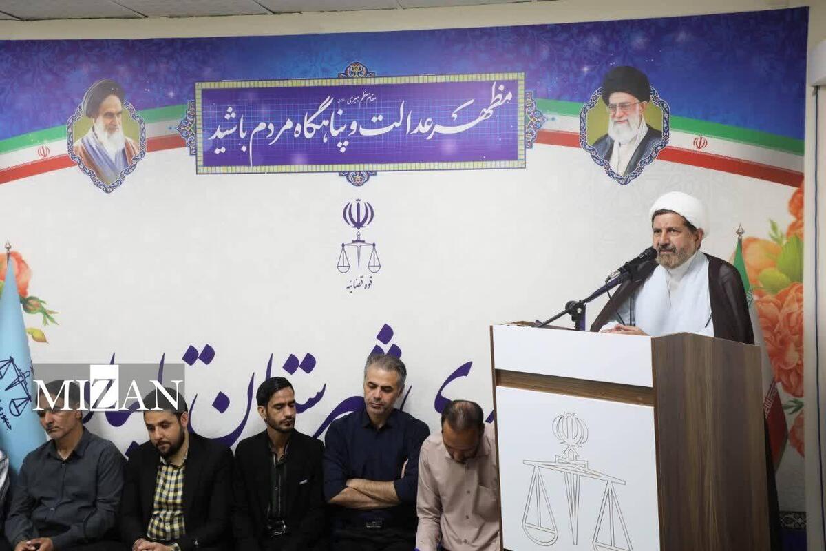 رئیس کل دادگستری خراسان رضوی از حوزه قضایی تایباد بازدید کرد