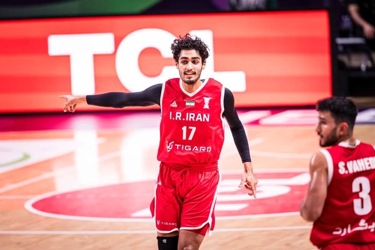 نگاه ویژه سایت فیبا به عملکرد درخشان متین آقاجان‌پور در کاپ آسیا