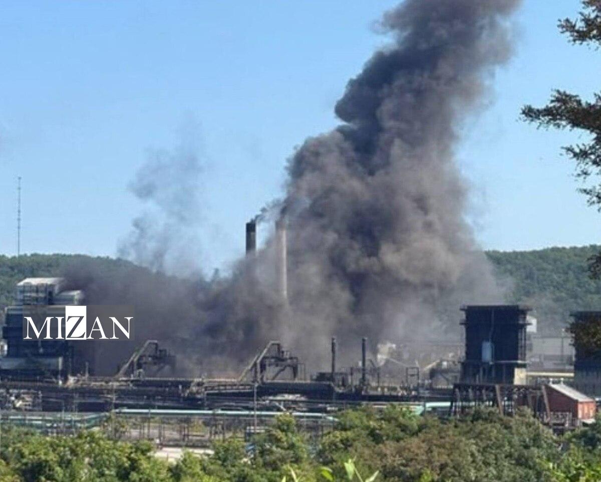 انفجار مهیب در کارخانه فولاد پنسیلوانیا در آمریکا