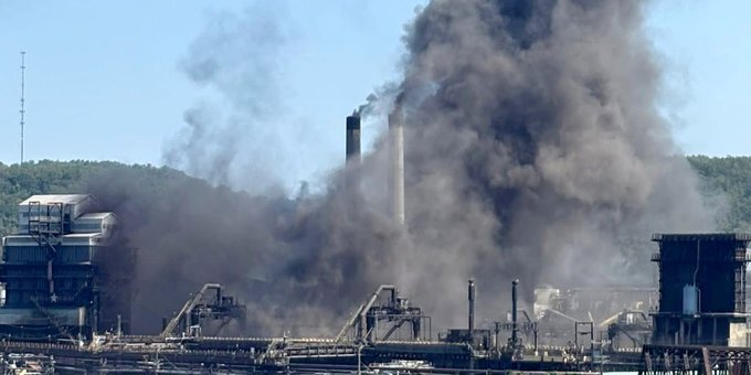 افزایش تلفات انفجار در کارخانه فولاد پنسیلونیا آمریکا