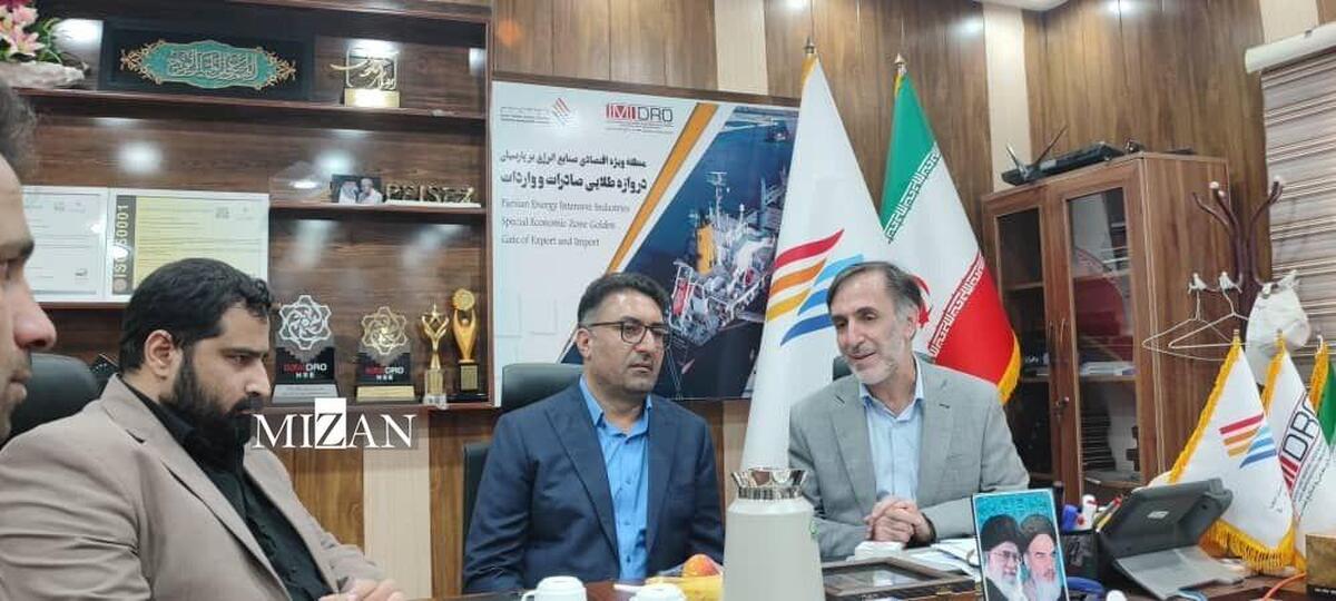 رئیس کل دادگستری هرمزگان: دستگاه قضایی پشتیبان توسعه اقتصادی و صنعتی به نفع مردم پارسیان است