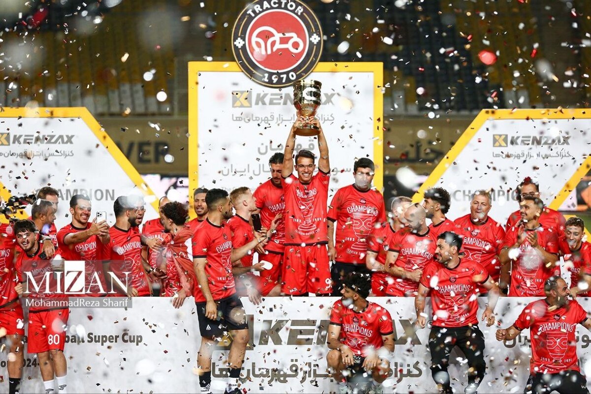 قهرمانی تراکتور در سوپرجام با چاشنی کامبک مقابل استقلال/ شکست غیرمنتظره ساپینتو از روی سکوها برابر اسکوچیچ + فیلم
