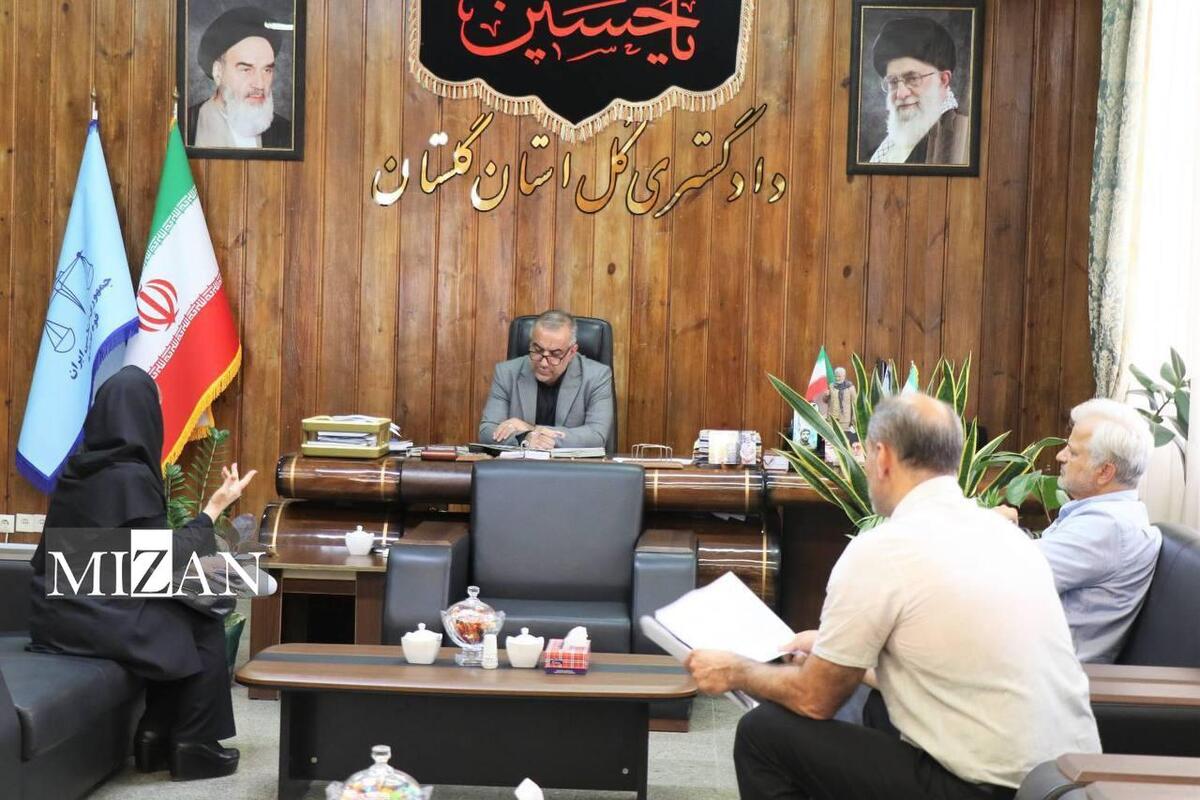 مسئولان قضایی استان گلستان به ‌مشکلات ۹۵ نفر از مراجعان رسیدگی کردند