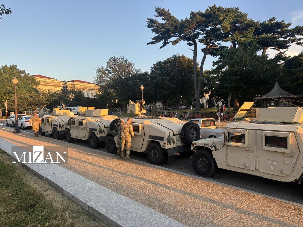 استقرار گارد ملی در واشنگتن؛ پایتخت آمریکا چهره نظامی به خود گرفت