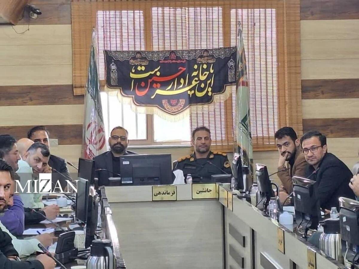 جلسه هماهنگی و بررسی موضوعات قضایی و انتظامی شرق اهواز با محوریت سرقت برگزار شد