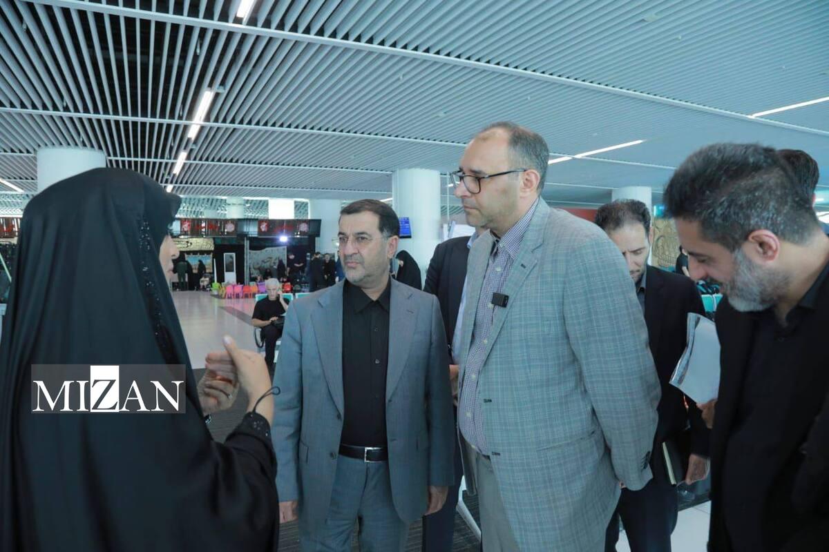 بازدید و نظارت میدانی مشاور رئیس سازمان بازرسی از خدمات‌رسانی به زائران اربعین در فرودگاه امام خمینی (ره)
