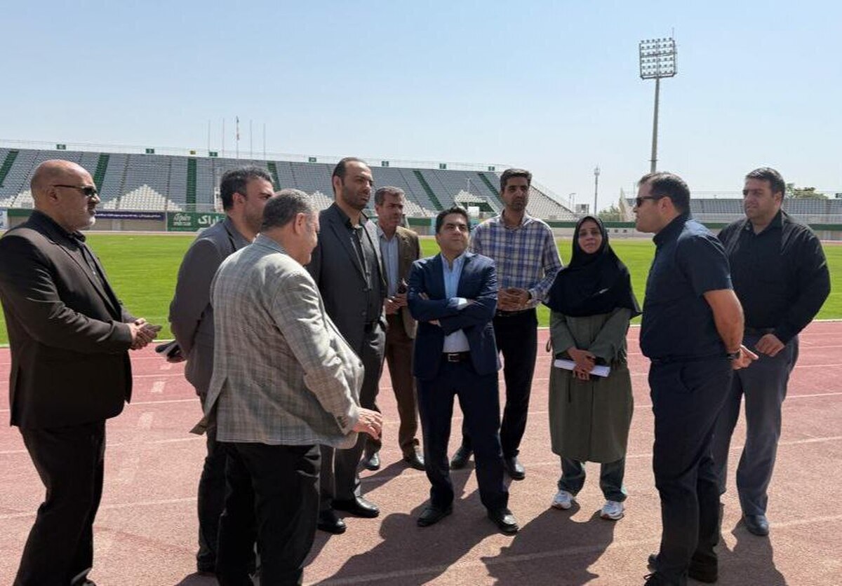 بازدید ثابت قدم از پروژه‌های ورزشی بروجرد و اراک