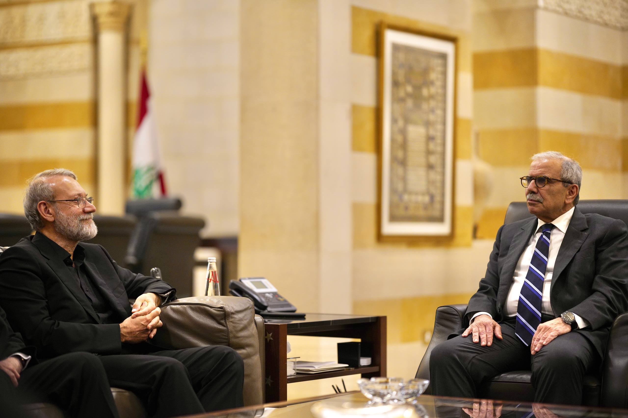 سفر رسمی دبیر شورای عالی امنیت ملی به عراق و لبنان/ لاریجانی: ایران قصدی برای دخالت در امور لبنان ندارد سفر رسمی دبیر شورای عالی امنیت ملی به عراق و لبنان/ لاریجانی: ایران قصدی برای دخالت در امور لبنان ندارد