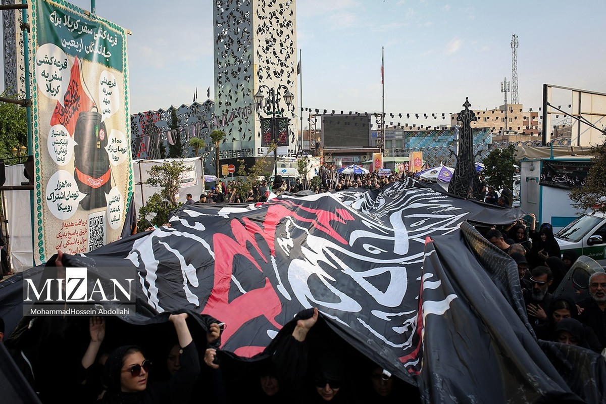 پیاده‌روی جاماندگان اربعین؛ شور دلدادگان حسینی در شهرهای مختلف ایران