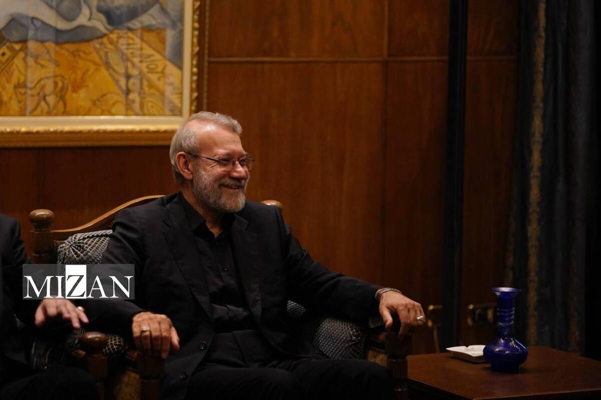 دیدار لاریجانی با دبیرکل حزب‎الله لبنان