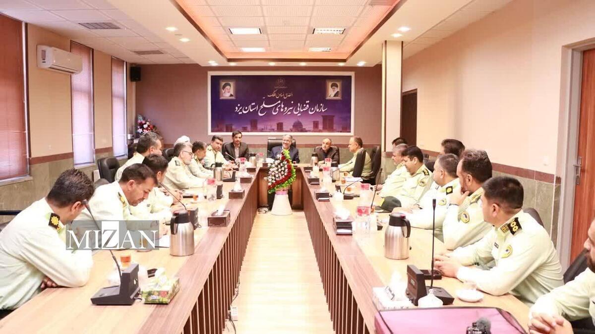 رئیس سازمان قضایی نیرو‌های مسلح استان یزد: کلانتری‌ها قلب تپنده امنیت شهر‌ها هستند