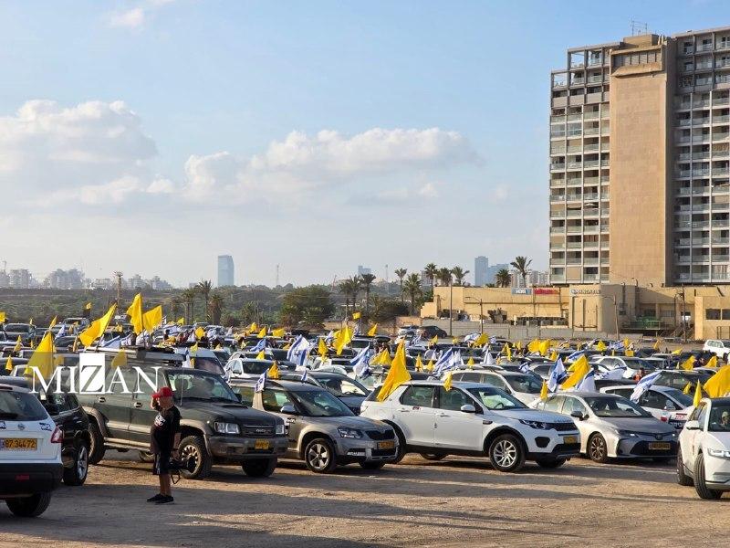 تظاهرات گسترده در اراضی اشغالی؛ معترضان جاده‌ها را مسدود کردند