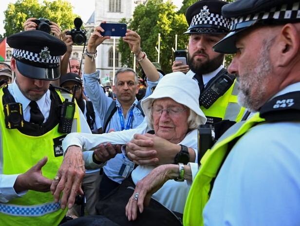 نهاد‌های حقوق بشری درباره رویکرد خشن پلیس انگلیس در قبال حامیان غزه هشدار دادند