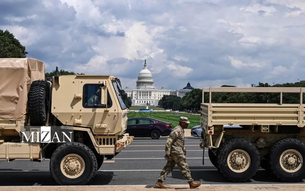 استقرار نیرو‌های گارد ملی در واشنگتن دی‌سی با سلاح گرم؛ تشدید جنگ دولت آمریکا علیه مهاجران