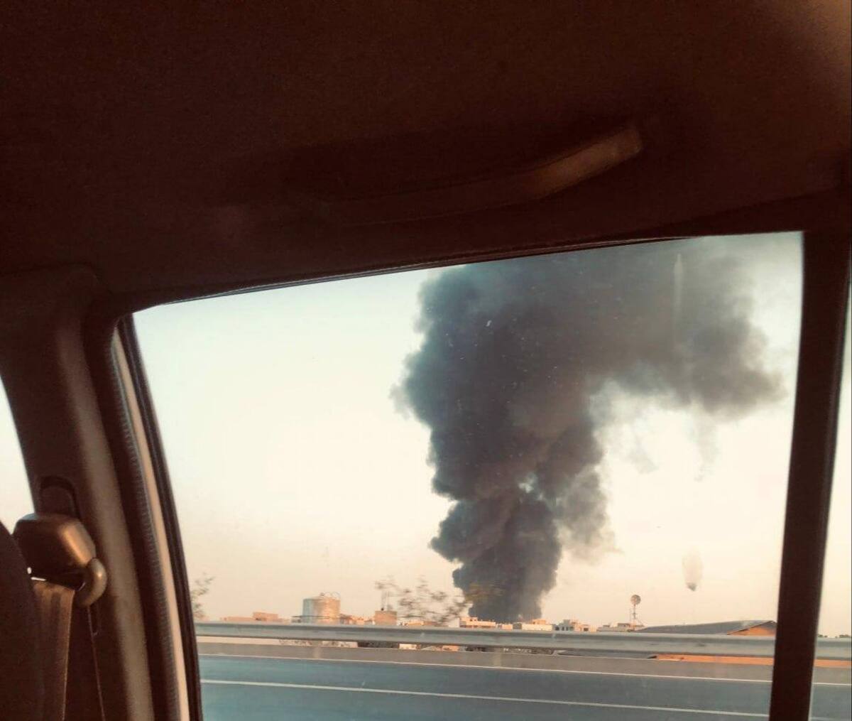 آتش‌سوزی یک انبار در جنوب تهران