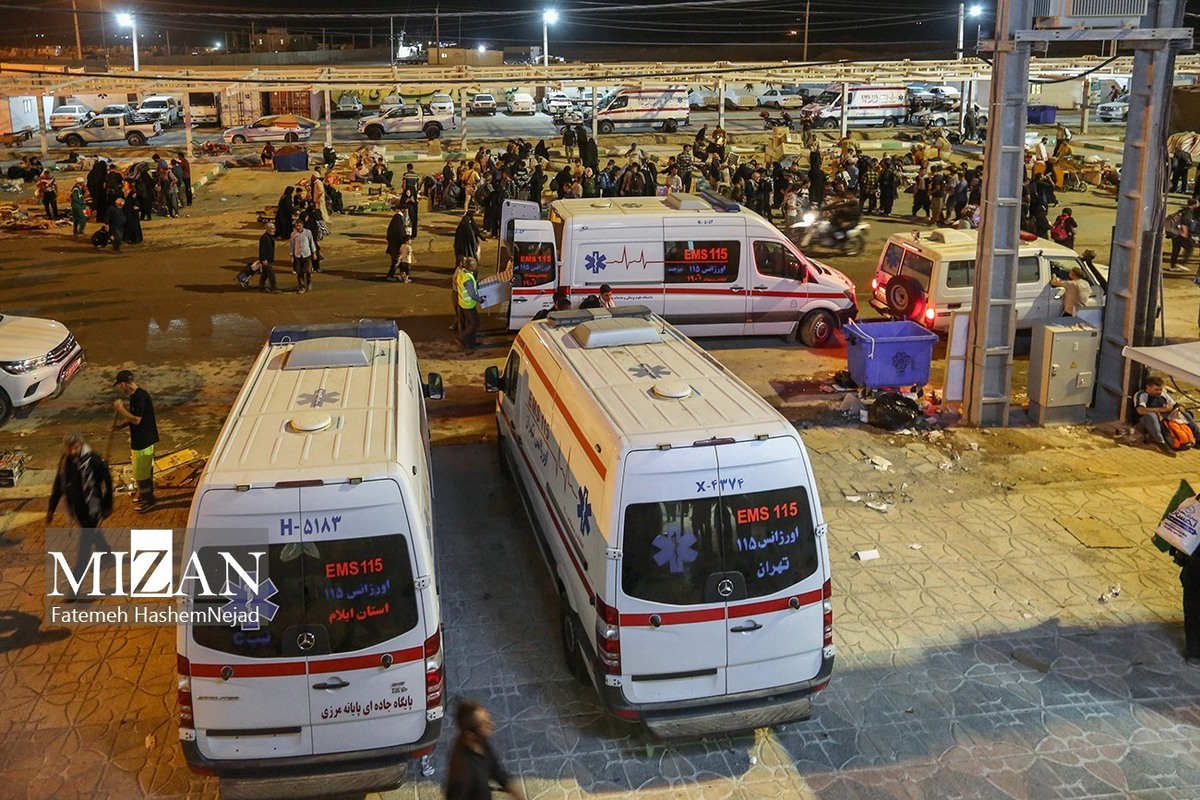 پایان ارائه خدمات سلامت ویژه اربعین حسینی در پایانه بین‌المللی مهران