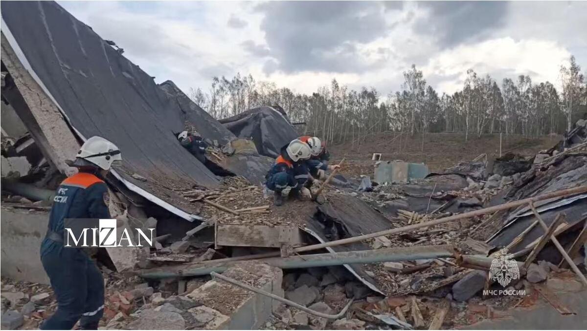 انفجار کارخانه در روسیه با ۲۰ کشته و ده‌ها زخمی