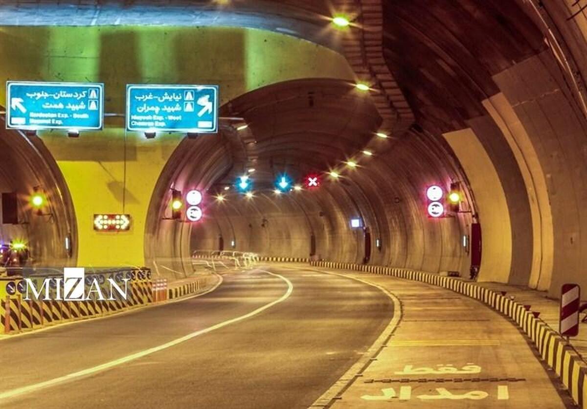 هر دو مسیر تونل نیایش امشب مسدود است