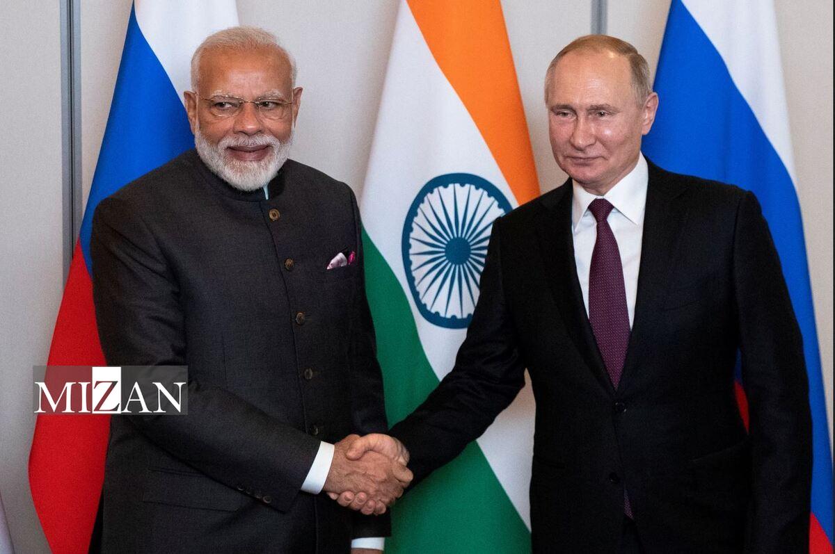 رایزنی تلفنی پوتین با نخست‌وزیر هند