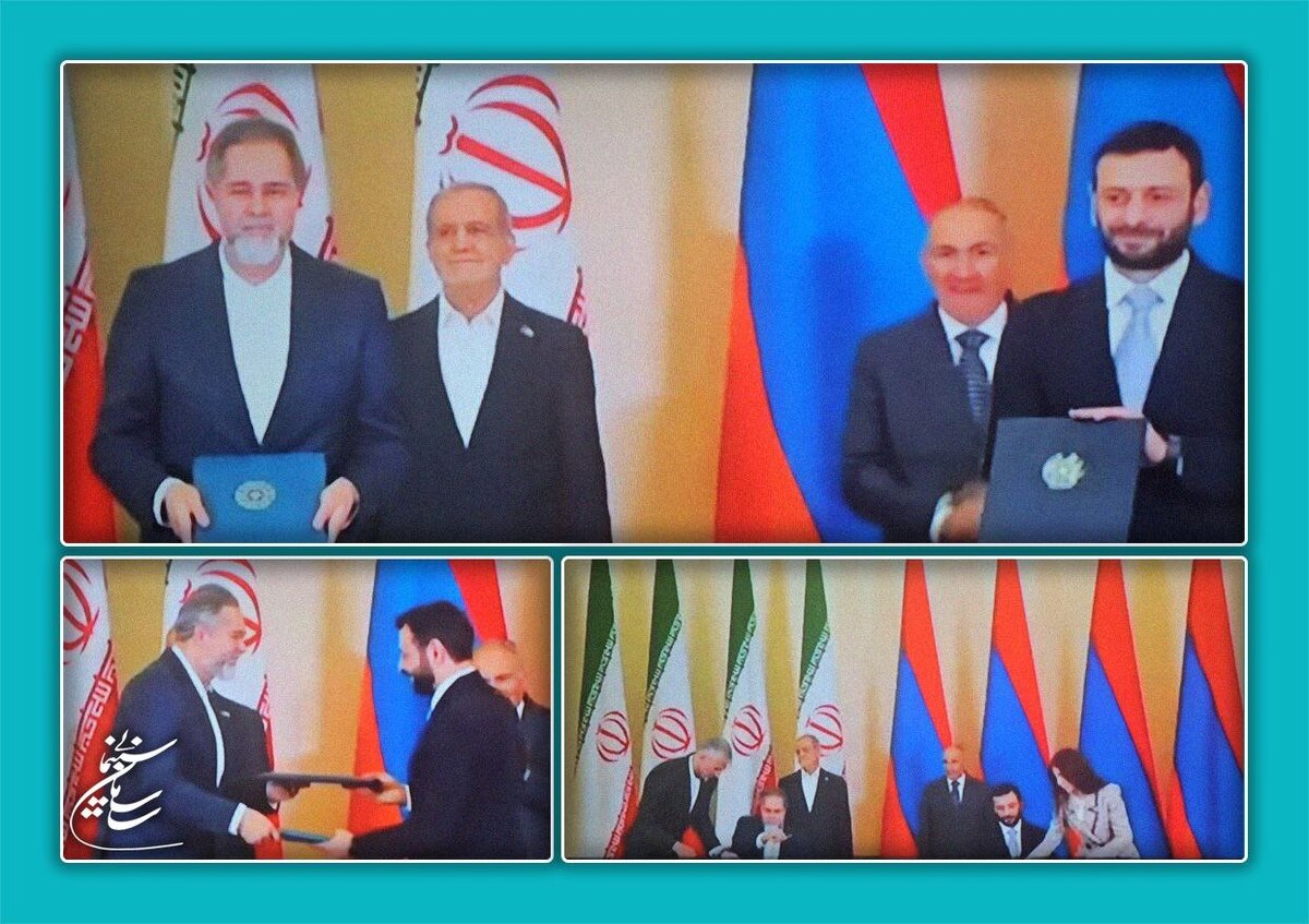 تفاهم‌نامه همکاری‌های سینمایی ایران و ارمنستان با حضور رئیس جمهور امضا شد