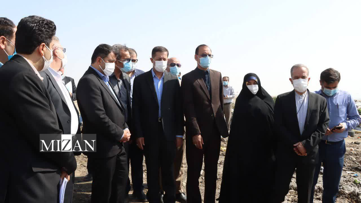 دادستان مرکز استان آذربایجان غربی در راستای حفظ حقوق عامه از سایت پسماند نازلو بازدید کرد