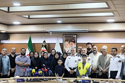 نشست خبری رئیس پلیس راهور فراجا