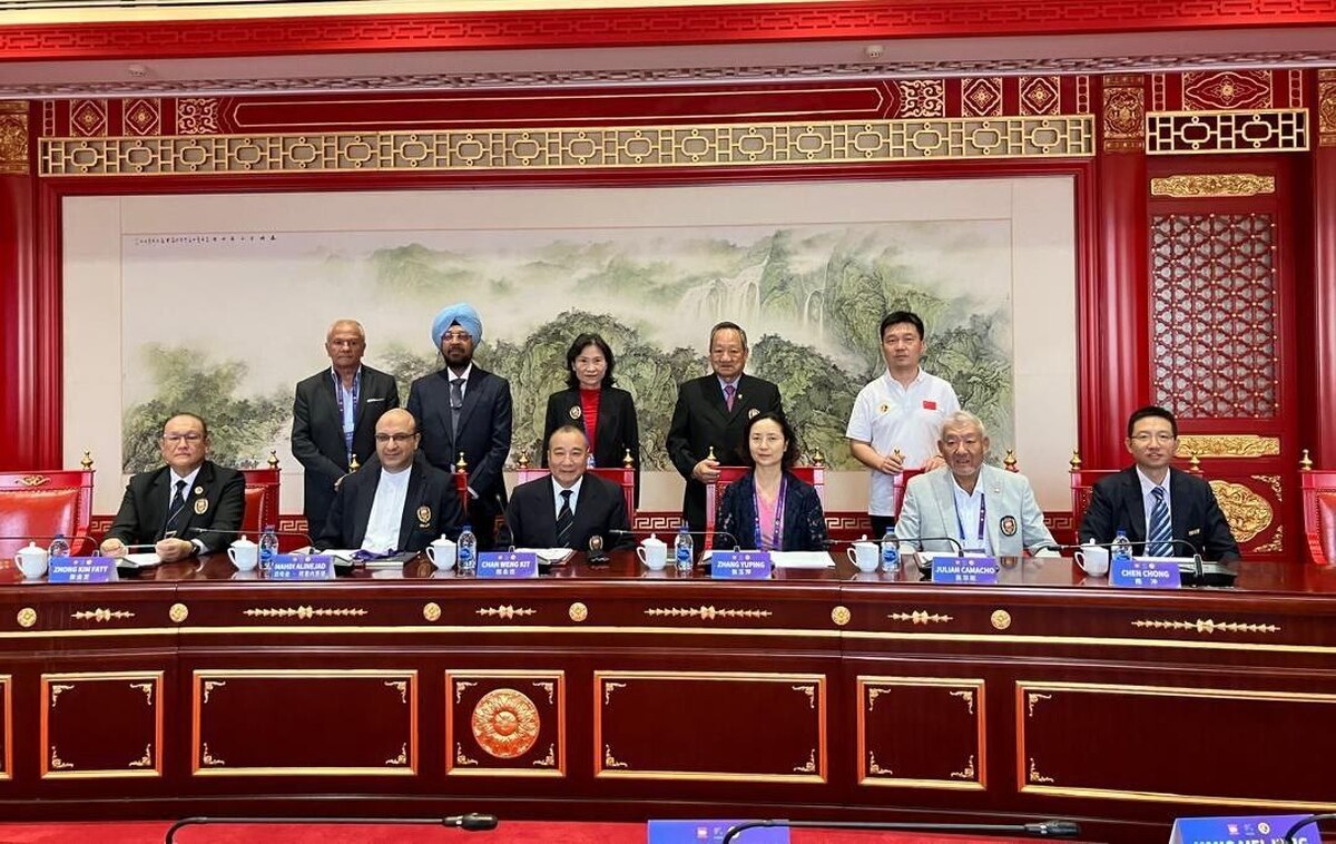 برگزاری جلسه هیئت رئیسه کنفدراسیون ووشو آسیا/ علی‌نژاد رئیس کارگروه موضوعات مرتبط با بازی‌ها شد