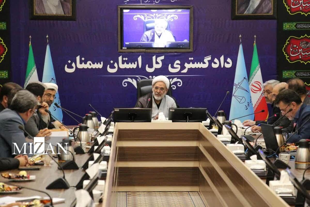 رئیس کل دادگستری استان سمنان: مسائل مربوط به زندان و زندانیان باید در صدر دغدغه‌های مسئولان قضایی استان باشد
