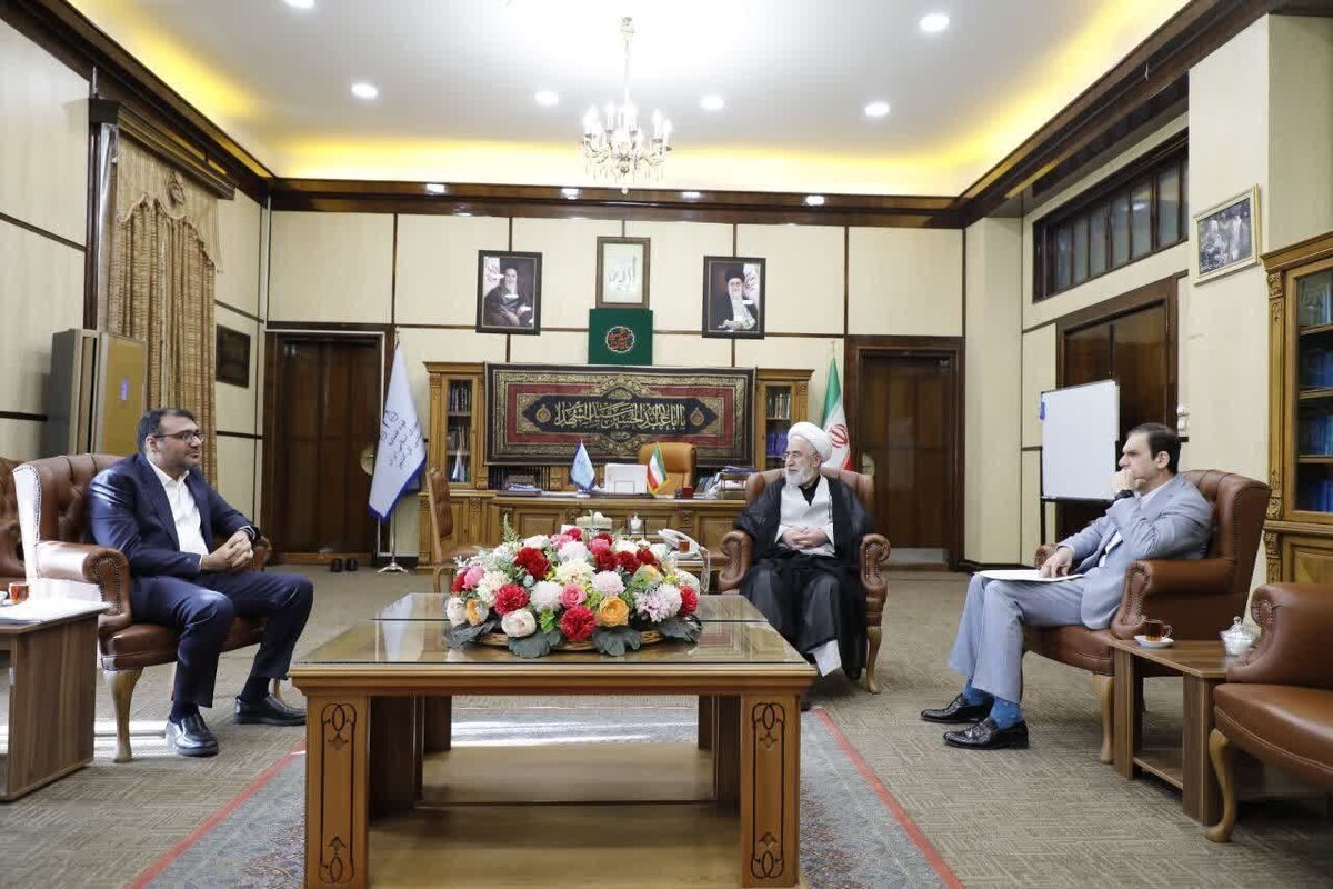 دیدار مدیرعامل سازمان جمع‌آوری و فروش اموال تملیکی با دادستان کل کشور/ حجت الاسلام و المسلمین موحدی: برای مبارزه قاطع با فساد باید از فساد مبری بود