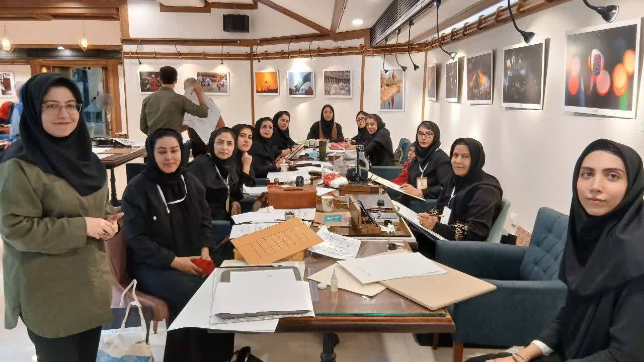 برج آزادی میزبان خوشنویسی زیارت عاشورا در ورک‌شاپ «ایرانِ حسین»