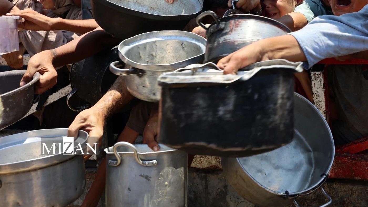 خطر مرگ ۱۰۰ هزار کودک درپی قحطی در غزه