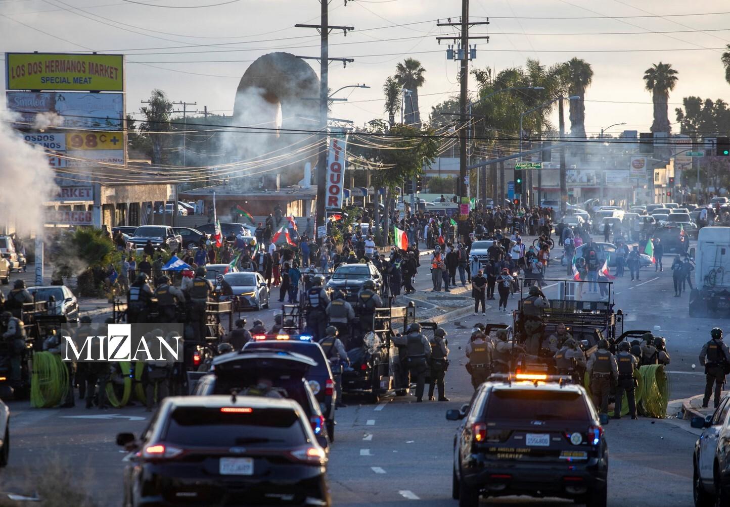 اظهارات دروغ افسران فدرال آمریکا برای مجازات معترضان به سیاست‌های مهاجرتی