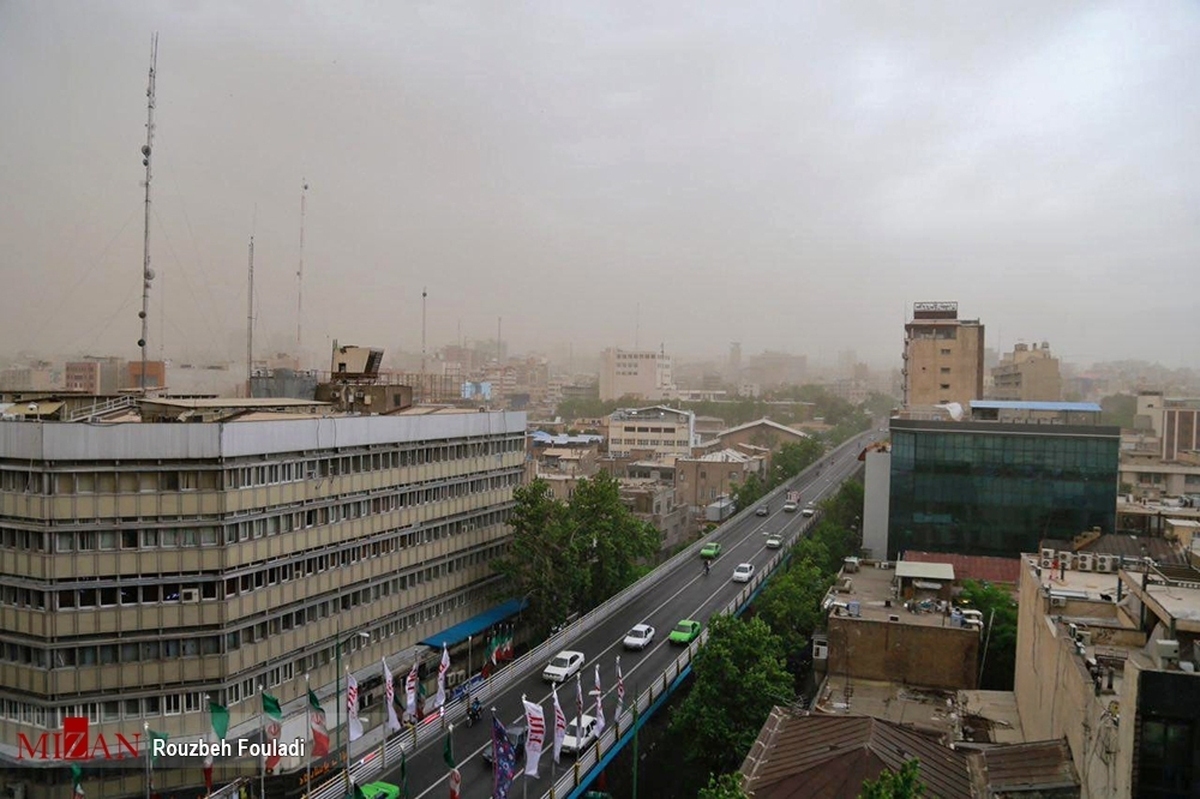 رگبار پراکنده و وزش باد در شمال شرق کشور