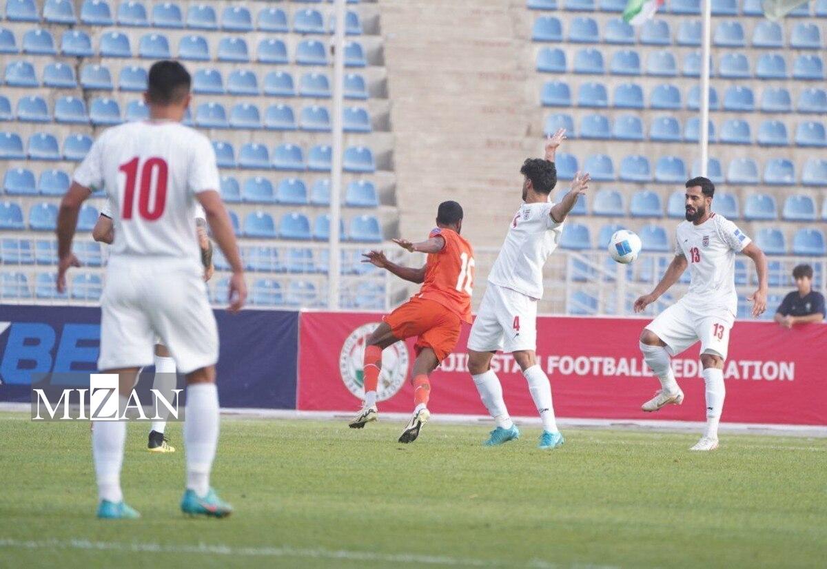 پیروزی شاگردان قلعه‌نویی برابر هند/ کسب دومین پیروزی ایران در گام دوم کافا +فیلم