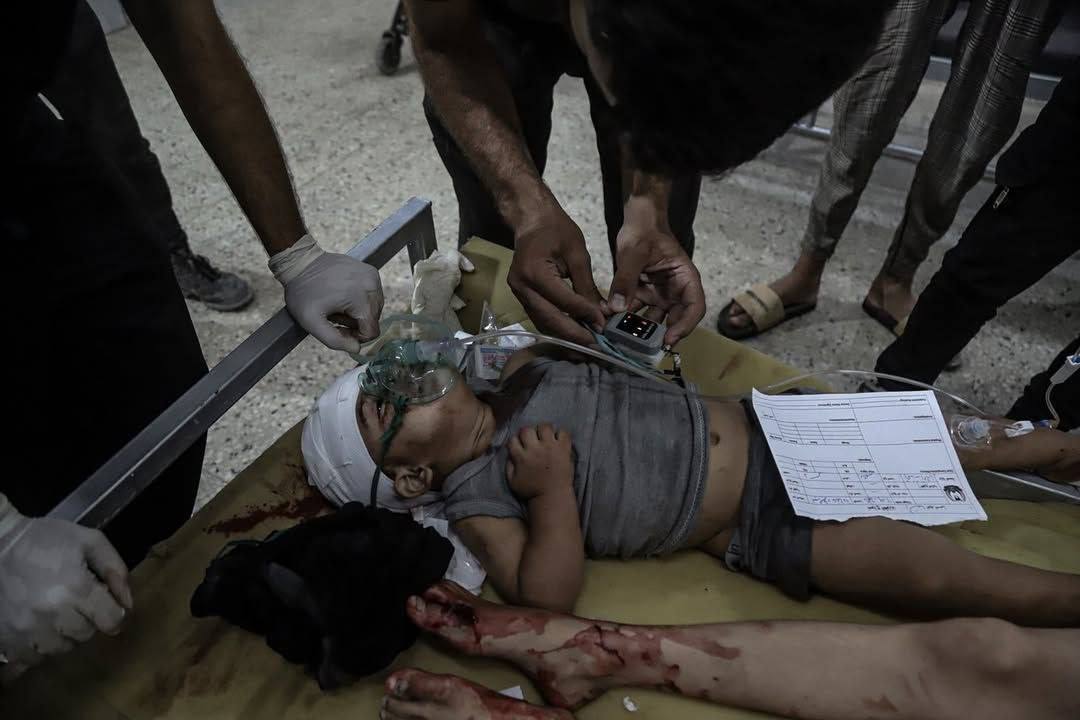 بمباران چادرهای اسکان آوارگان در غزه