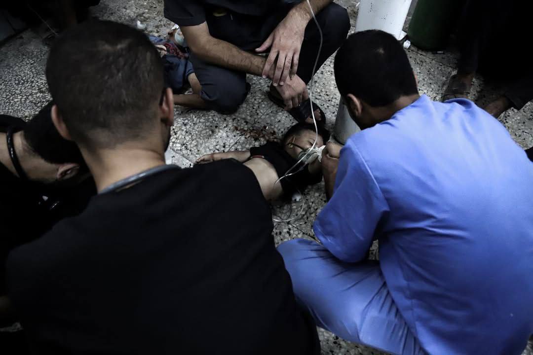 بمباران چادرهای اسکان آوارگان در غزه