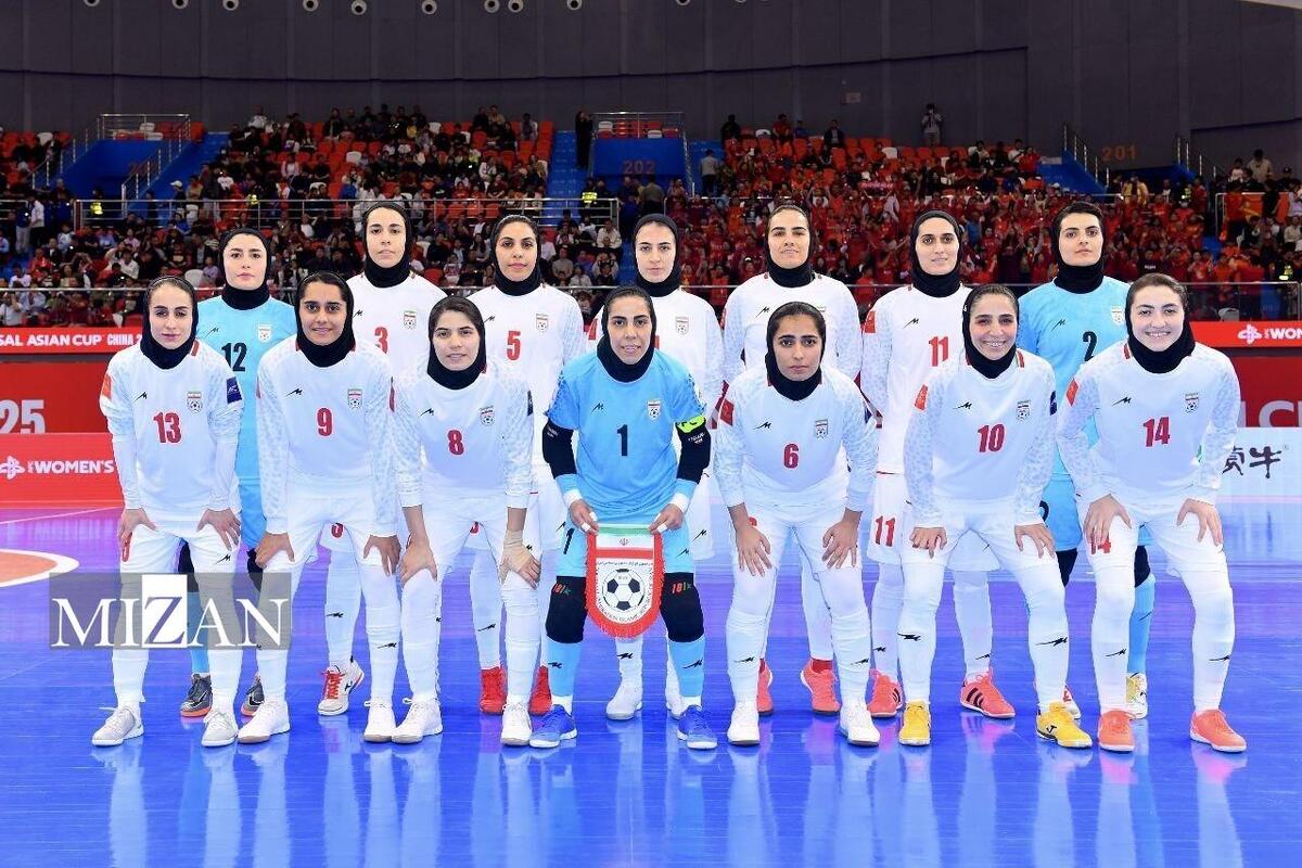 قرار گرفتن تیم ملی فوتسال زنان ایران در سید ۳ جام جهانی