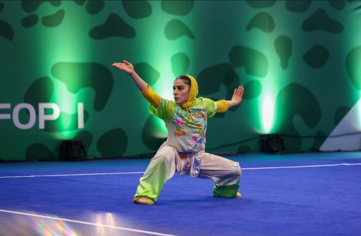 ووشو قهرمانی جهان| تاریخ‌سازی زهرا کیانی با ضرب نخستین طلای تاریخ تالو بانوان/ موسوی برنز گرفت