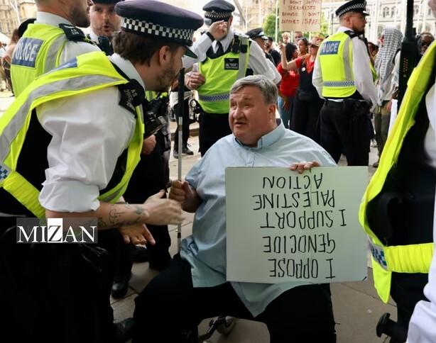 آزادی بیان و تجمع به سبک انگلیس؛ بازداشت‌های جمعی و خشونت‌بار حامیان فلسطین