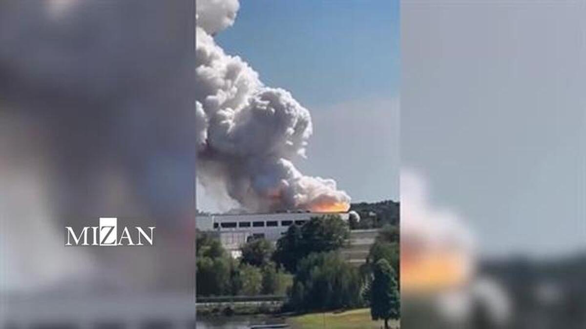 آتش‎سوزی مواد شیمیایی در ایندیانا آمریکا